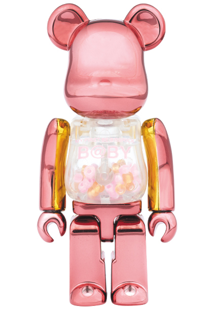 MEDICOM TOY - MY FIRST BE@RBRICK GOLD & SILVER Ver.／PINK & GOLD Ver. 100％