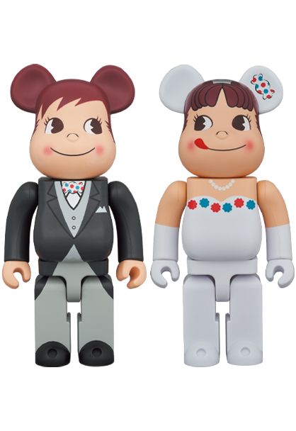 即納！最大半額！ ペコちゃん 不二家 BE@RBRICK - TOY MEDICOM 100% 400% & フィギュア