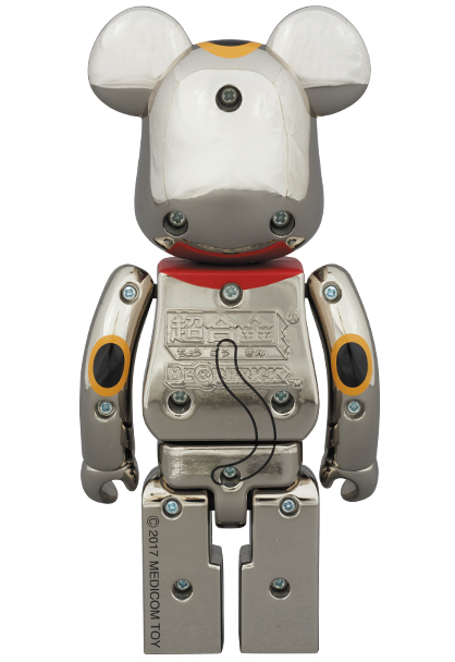 MEDICOM TOY - 超合金 BE@RBRICK 招き猫 銀メッキ