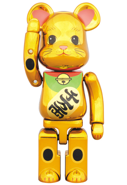 MEDICOM TOY - 超合金 BE@RBRICK 招き猫 金メッキ