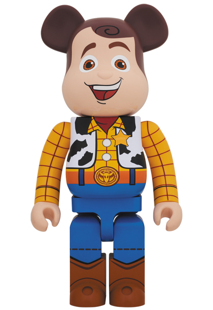 BE@RBRICK WOODY B&W Ver. 1000％