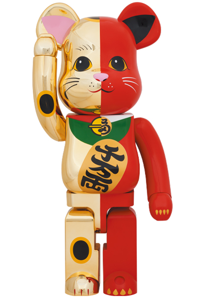 BE@RBRICK 1000% 招き猫 金×赤 銀×黒 ベアブリック | tradexautomotive.com