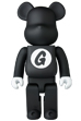 BE@RBRICK GOODENOUGH BLACK 400％