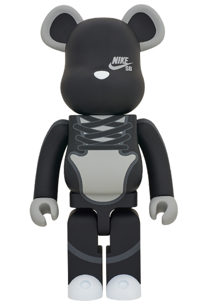 MEDICOM TOY - BE@RBRICK NIKE SB BLACK 1000%
