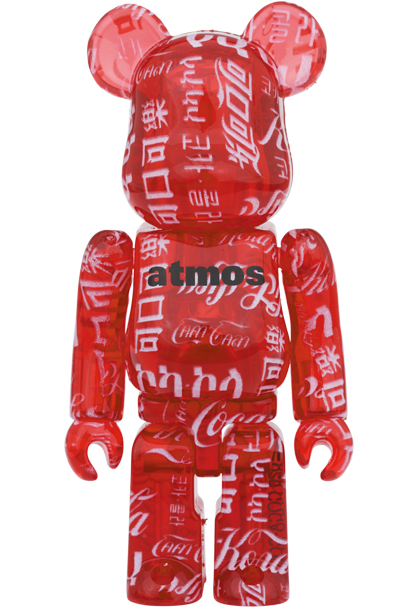 atmos × Coca-Cola Clear Red 400% ベア/未使用