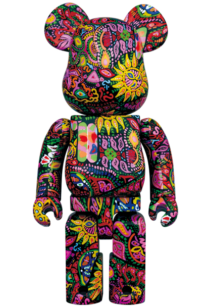 BE@RBRICK Psychedelic Paisley