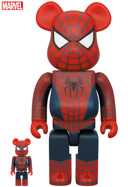 即日発送】 BE@RBRICK SPIDER-MAN 100% \u0026 400% - アメコミ