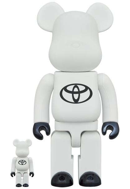 BE@RBRICK TOYOTA WHITE 100% & 400% | kensysgas.com