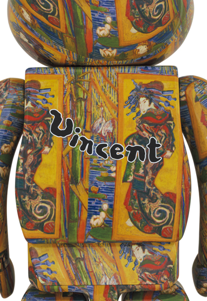 MEDICOM TOY - BE@RBRICK 「Van Gogh Museum」 Courtesan(after Eisen 