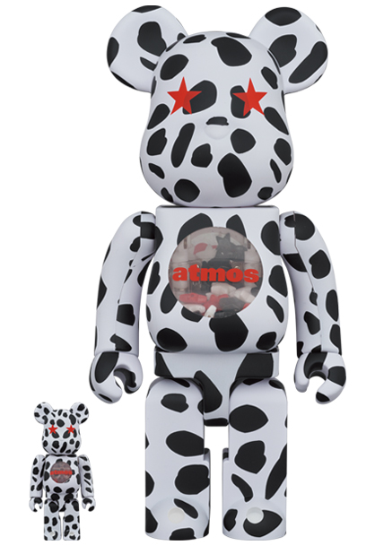 BE@RBRICK atmos Dalmatian 100％ & 400％