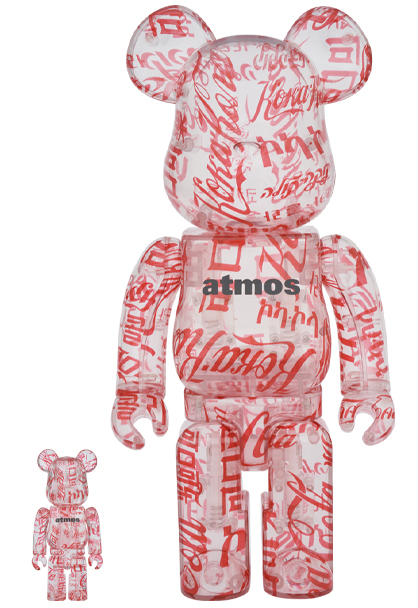 BE@RBRICK atmos × Coca-Cola 100％ & 400％