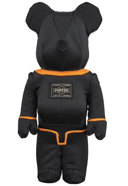 MEDICOM Bearbrick X Porter Yoshida Japan Tanker Iron Blue 1000