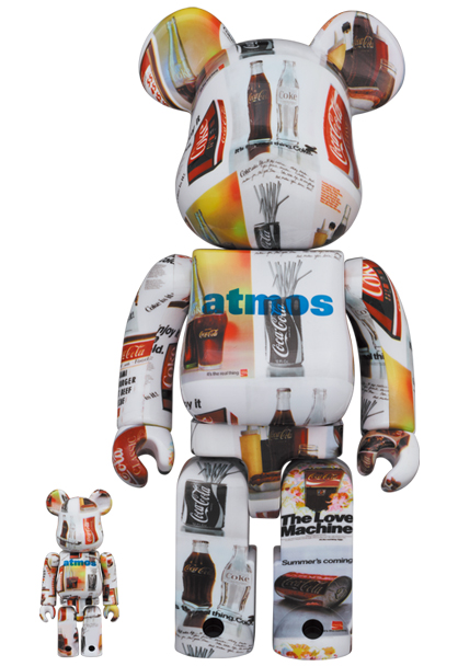 未開封 BE@RBRICK atmos x コカ・コーラ 100% \u0026 400%メディコムトイ