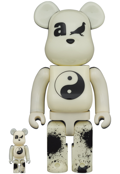 BE@RBRICK × atmos × STAPLE #4 100％&400％