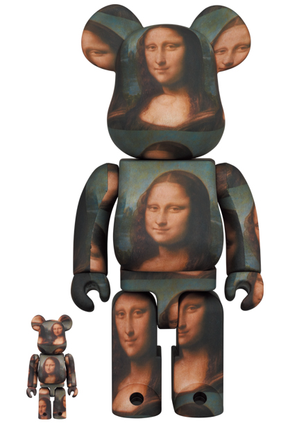 BE@RBRICK  Mona Lisa 100％ & 400％