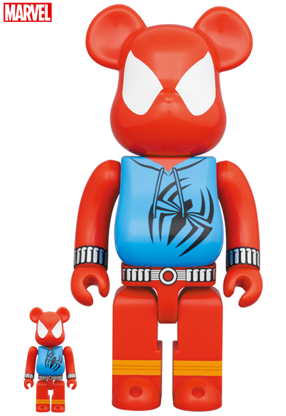 BE@RBRICK SCARLET SPIDER 100% & 400%