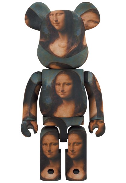 MEDICOM TOY - BE@RBRICK LEONARD DE VINCI Mona Lisa 1000％