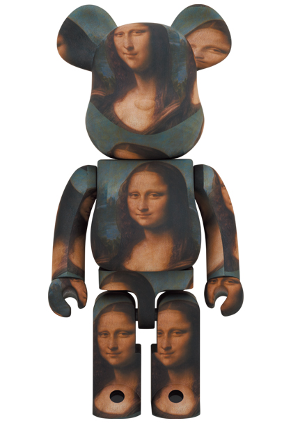 BE@RBRICK LEONARD DE VINCI Mona Lisa