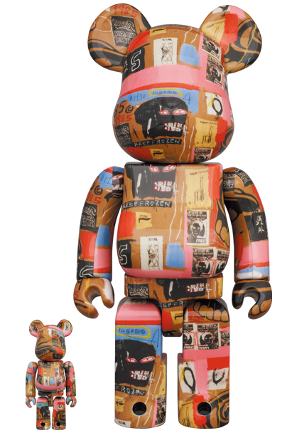 BE@RBRICK Andy Warhol×バスキア #2 ベアブリック