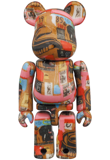 MEDICOM TOY - BE@RBRICK Andy Warhol × JEAN-MICHEL BASQUIAT #2 100