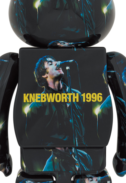 MEDICOM TOY - BE@RBRICK OASIS KNEBWORTH 1996 1000% (Liam Gallagher)