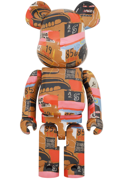 BE@RBRICK Andy Warhol× JEAN-MICHEL 1000％