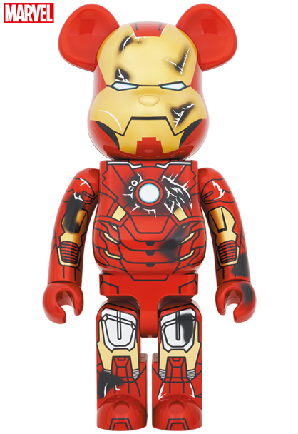 Be@rbrick IRON MAN MARK VII DAMAGE 400％