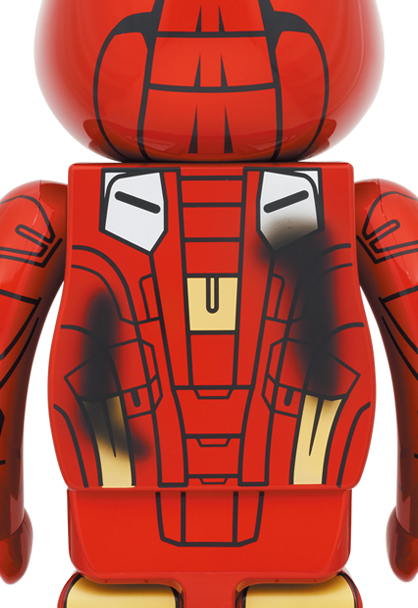 MEDICOM TOY - BE@RBRICK IRON MAN MARK VII DAMAGE Ver. 400％