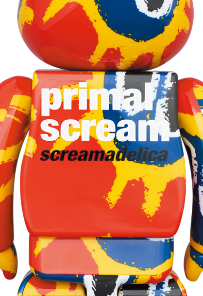 MEDICOM TOY - BE@RBRICK Primal Scream “screamadelica” 100％ & 400％