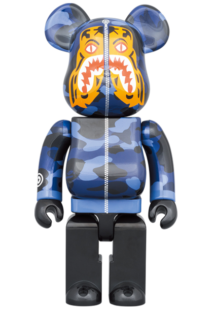 BE@RBRICK BAPE CAMO TIGER 100％ & 400％