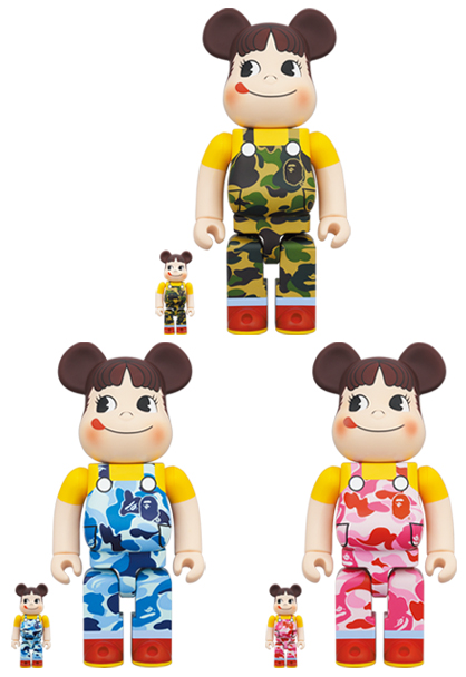 BE@RBRICK BAPE(R) ペコちゃん 100％ & 400％ - キャラクターグッズ