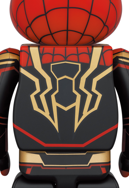 MEDICOM TOY - BE@RBRICK SPIDER-MAN INTEGRATED SUIT 100％ & 400％