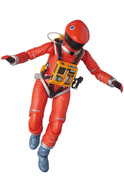 Medicom Toy Action Figure a Sapce Odyssey MAFEX Space Suit Orange Ver 160mm for sale online 