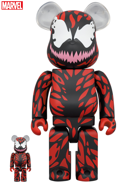 BE@RBRICK CARNAGE 100％ & 400％