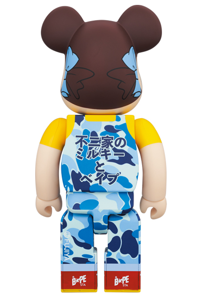 BE@RBRICK  BAPE(R)ペコちゃん　ブルー