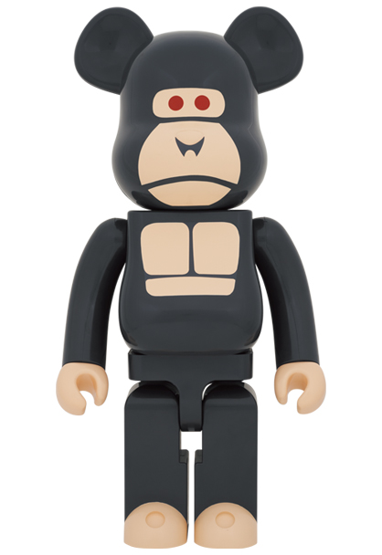 MEDICOM TOY - BE@RBRICK XLARGE LITTLE FRIEND BLACK 1000％