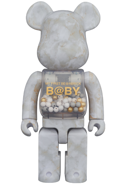 MY FIRST BE@RBRICK B@BY MARBLE 100&400