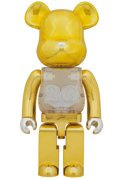 BE@RBRICK SORAYAMA × 2G GOLD Ver. 1000％