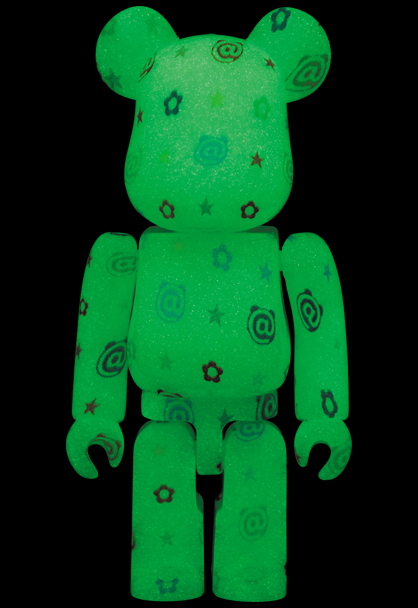MEDICOM TOY - BE@RBRICK マルチカラー G.I.D. Ver.100％ & 400％