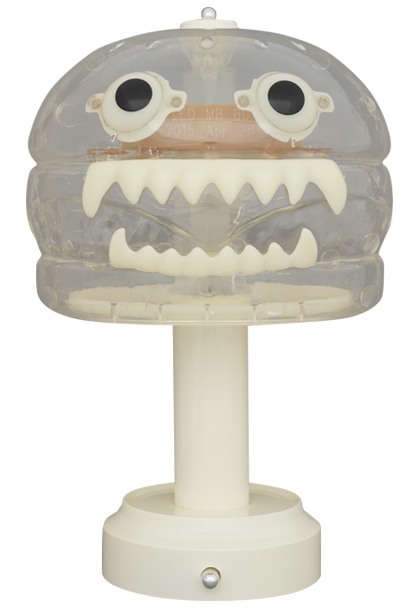 MEDICOM TOY - UNDERCOVER HAMBURGER LAMP CLEAR