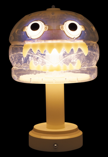 MEDICOM TOY - UNDERCOVER HAMBURGER LAMP CLEAR