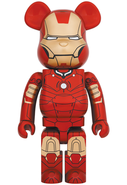 ベアブリック BE@RBRICK IRON MAN  1000％ アイアンマン