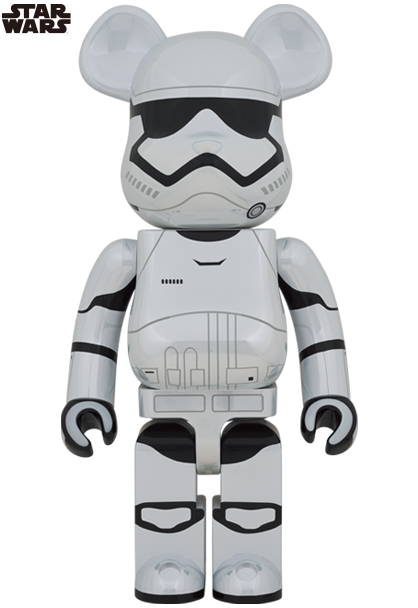 BE@RBRICK SITH TROOPER(TM) CHROME Ver. 1