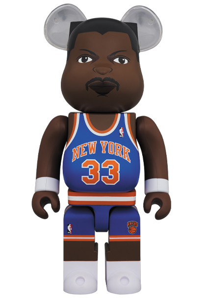 MEDICOM TOY - BE@RBRICK Patrick Ewing (New York Knicks) 100％ & 400％