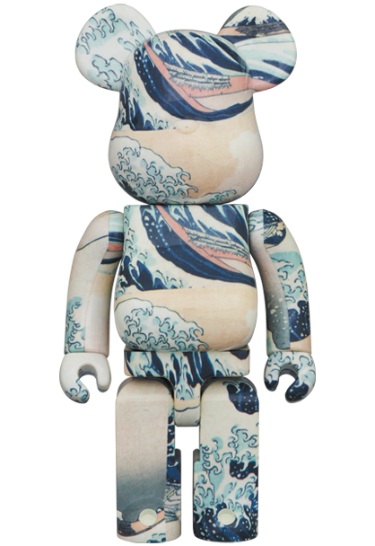 BE@RBRICK 葛飾北斎「神奈川沖浪裏」100％ & 400％