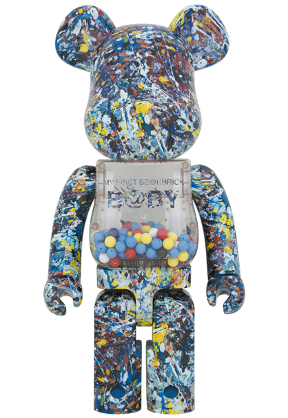 BE@RBRICK Jackson Pollock STUDIO 1000％