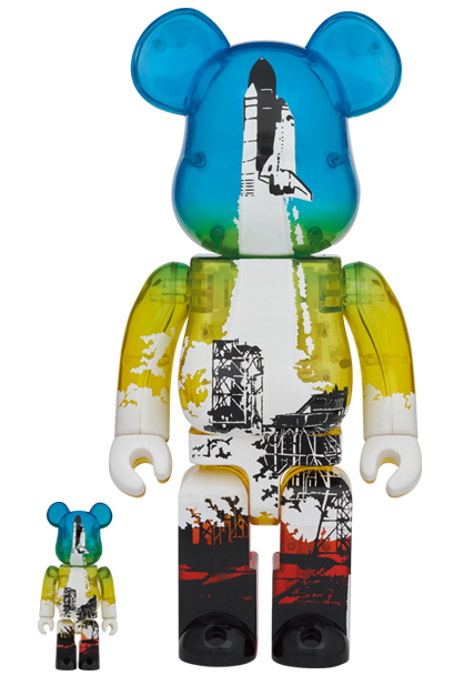 SPACE SHUTTLE  BE@RBRICK 100% & 400%