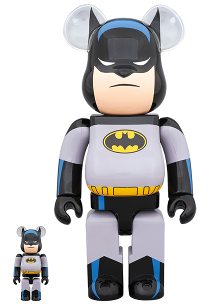 ベアブリック Batman Animated 100 & 400% バットマン www
