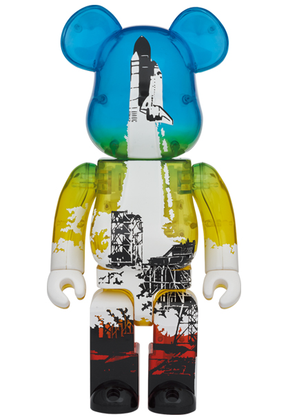SPACE SHUTTLE BE@RBRICK LAUNCH Ver. 100％ & 400