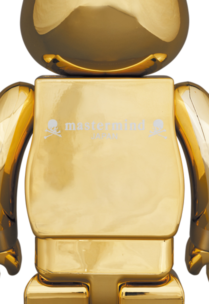 MEDICOM TOY - BE@RBRICK mastermind JAPAN GOLD 100％ & 400％